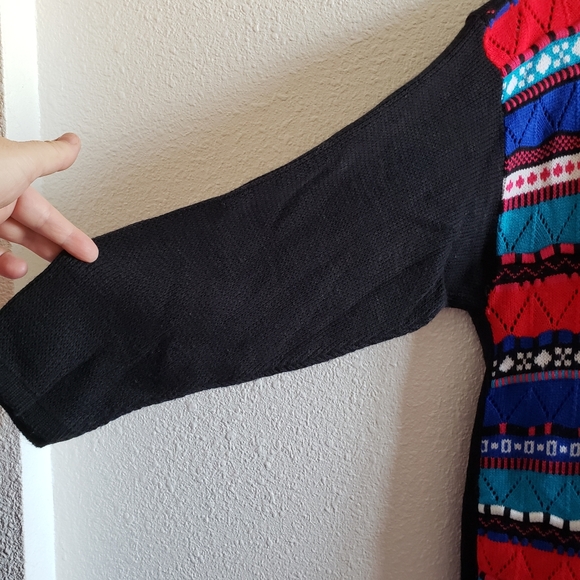 VTG USA Brunny Colorful Textured Sweater - Picture 2 of 11